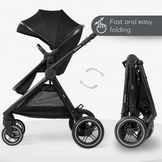 Kikka Boo Ava Black 3u1 