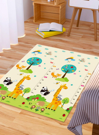 Dvostrana sklopiva podloga za bebe od pene 180x200cm 
