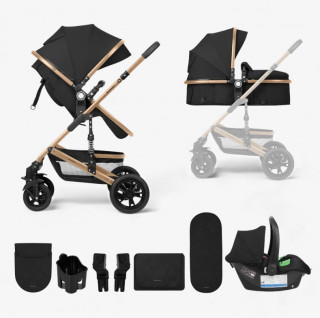 Kikka Boo Amaia Premium 3u1- Black 