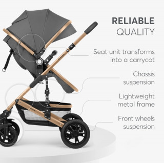 Kikka Boo Amaia Premium 3u1- Dark Grey 