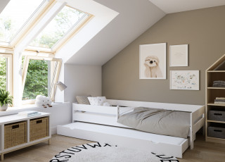 Dečiji krevet Pino White 200x90cm 