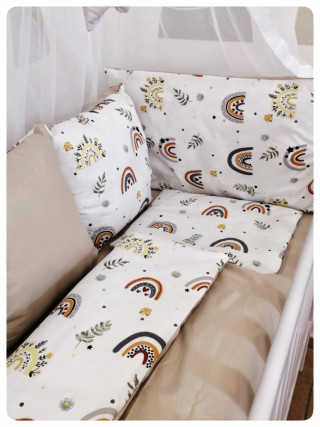 Posteljina Rainbow Beige 