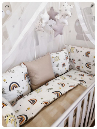 Posteljina Rainbow Beige 