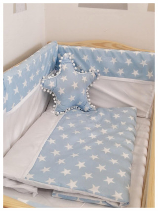 Posteljina Stars Blue 