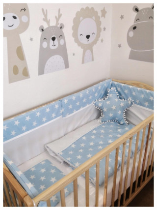 Posteljina Stars Blue 