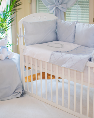 Posteljina Saten Blue 
