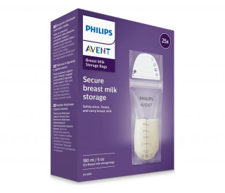 AVENT KESICE ZA ODLAGANJE <br />
MAJCINOG MLEKA 180ml - (7363) 