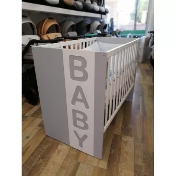 Krevetić Baby sivi 