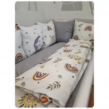 Posteljina Rainbow Beige 