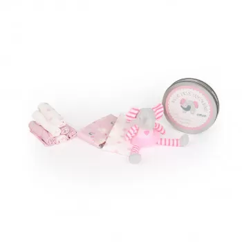 Jungle Bebi set prvi otisak Pink 