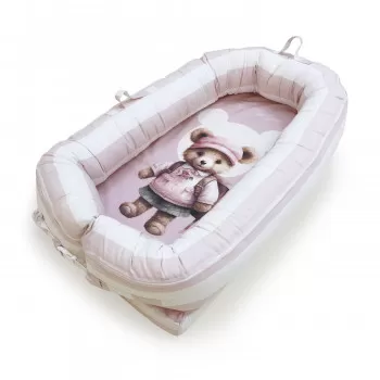 Baby gnezdo Teddy Pink 