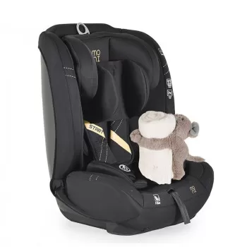 Cangaroo Moni autosedište Start I-SIZE 76-150CM BLACK + POKLON ĆEBE SA IGRAČKOM 
