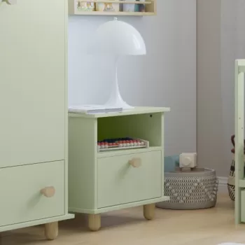Noćni ormarić Lumi Mint 