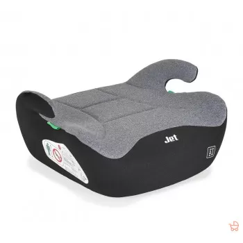 Cangaroo Moni Jet Buster auto sedište 125-150cm-Black/Grey 