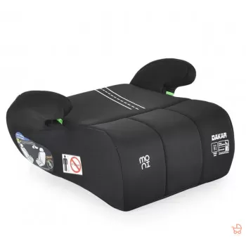 Cangaroo Moni Dakar buster auto sedište za decu 125-150cm-Black 