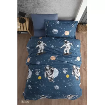 Posteljina Plavi Astronaut 140x200 cm 
