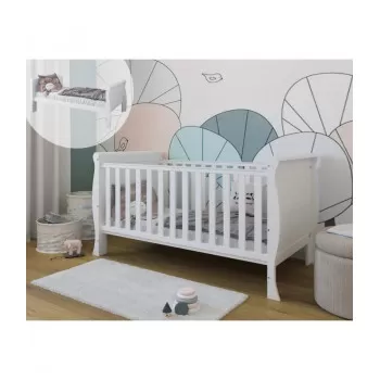 Krevetić Scarlet 140x70cm white 