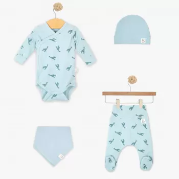 Set za iznošenje Jungle Family Bluev 4/1 