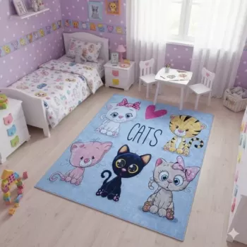 Dečiji tepih Mjau mjau 