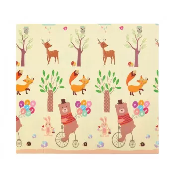 Dvostrana sklopiva podloga za bebe od pene 180x200cm 