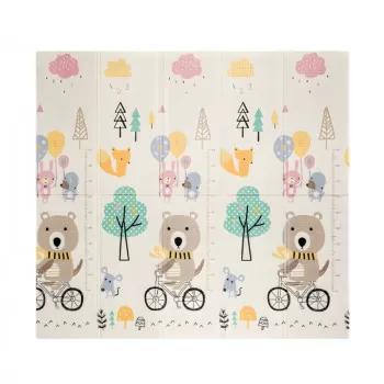 Dvostrana sklopiva podloga za bebe od pene 180x200cm 