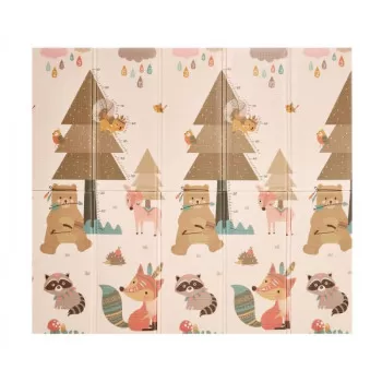 Dvostrana sklopiva podloga za bebe od pene 180x200cm 