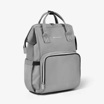 Torba za mame Kikka Boo Siena Premium Light grey 