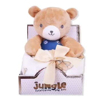 Ćebe sa igračkom Meda 