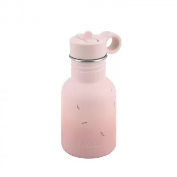 Kikka Boo Flašica sa slamkom od nerđajučeg čelika 350 ml Flora Blush 