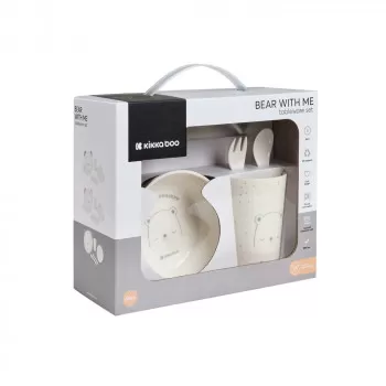 Kikka Boo Set posuđa 4 dela Bear with Me Mint 