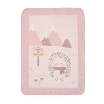 Kikka Boo Super soft baby ćebence 80x110 Hedge Hugs 