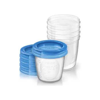 AVENT VIA SOLJE 180ML (5 KOM) SA POKLOPCIMA 1688 