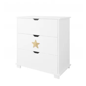 Komoda za bebe Star - Natur 