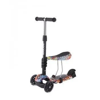 Trotinet Ride and Skate 3u1 Stretch - do 50kg 