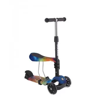 Trotinet Ride and Skate 3u1 Rainbow - do 50kg 