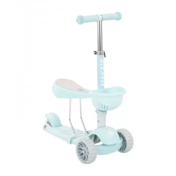 Trotinet Bonbon 4u1 plavi - do 50kg 