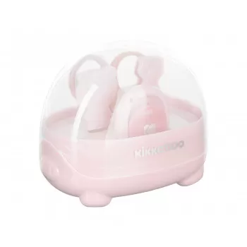 Kikka boo manikir set za bebe 4 dela Bear Pink 