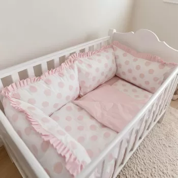 Komplet posteljina Jatučići 4kom - Roze 