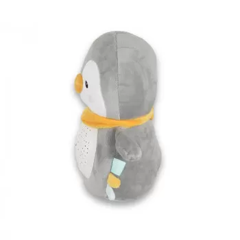 Snuggly noćna lampa i projektor sa belom bukom Penguin 