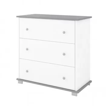 Komoda za bebe Classic Grey 