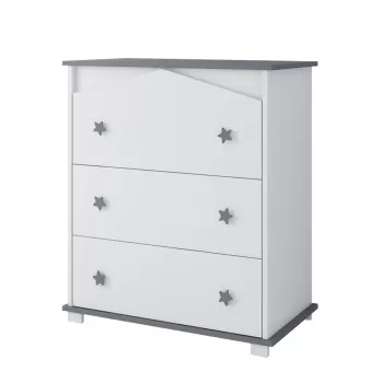 Komoda za bebe Domek – Grey 