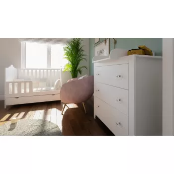 Komoda za bebe Glamour 