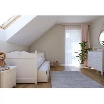 Krevet BELLA 200x90cm sa fiokom i fiokom za spavanje 