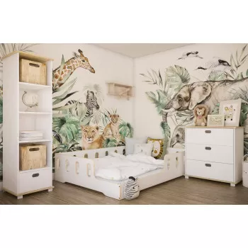 Krevet Noe White/Natur 