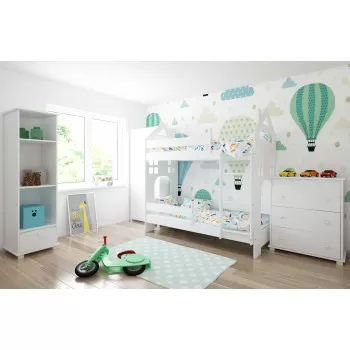 Krevet  Domek II - White 