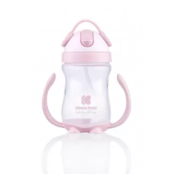 Šolja 300ml sa slamkom i ručicama Kikka Boo 