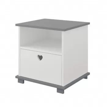 Noćni ormar Srce Grey 