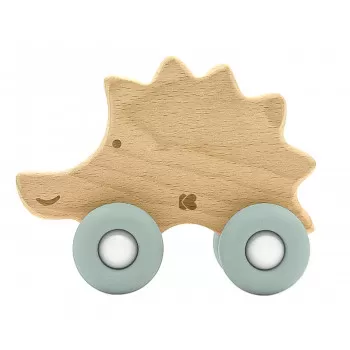 Drvena igračka sa silikonskom glodalicom Kikka Boo 