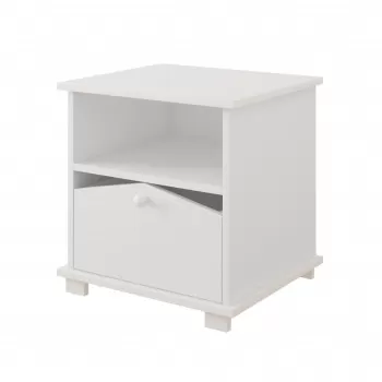 Noćni ormar Domek White 