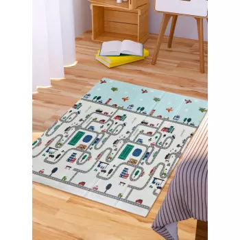 Dvostrana sklopiva podloga za bebe od pene 180x200cm 